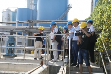 浙江省生态环境厅一行到莅临8868体育官网登录入口考察指导