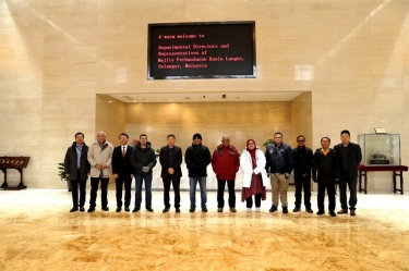 马来西亚瓜拉冷岳市议会领导及地方代表一行莅临8868体育官网登录入口指导交流