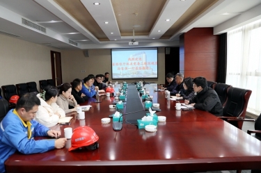 浙江省经信厅机关党委二级巡视员孙自强一行莅临8868体育官网登录入口开展岁末年初安全生产督导