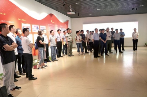 中国烟草总公司合肥设计院党组来8868体育官网登录入口交流党建工作